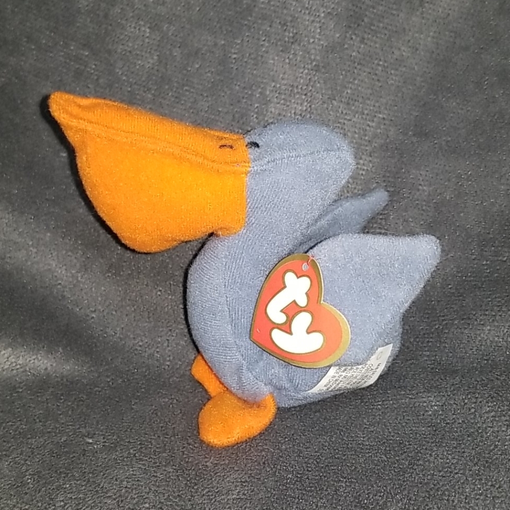 1993 Ty Teenie Beanie Baby Scoop the Pelican